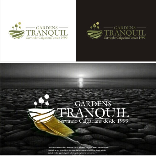 Logo-Design von Barros Design für Tranquil Gardens | Design #24049437