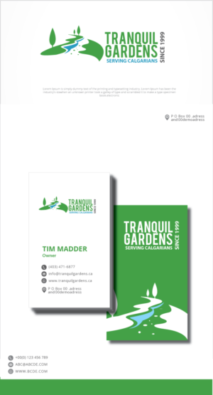 Logo Design by graphicevolution for Tranquil Gardens | Design: #24036077