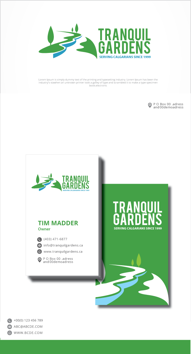 Logo Design by graphicevolution for Tranquil Gardens | Design #24036078