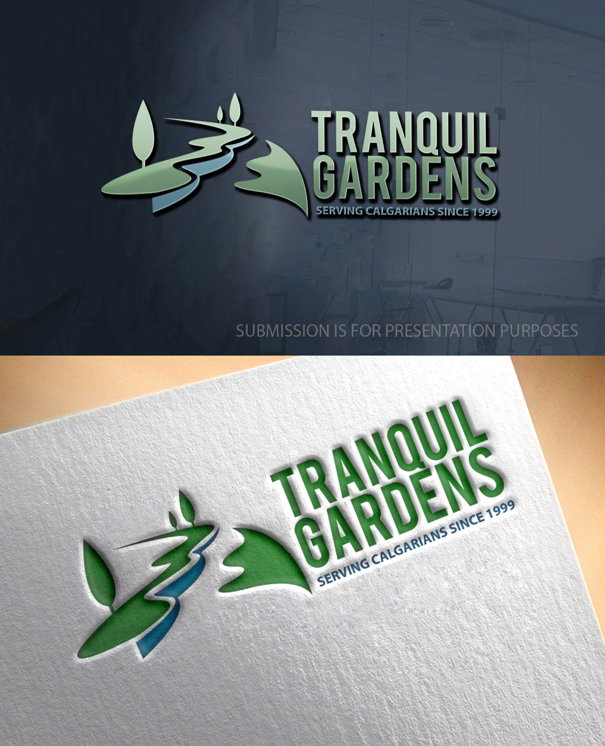 Logo Design by graphicevolution for Tranquil Gardens | Design #24036080