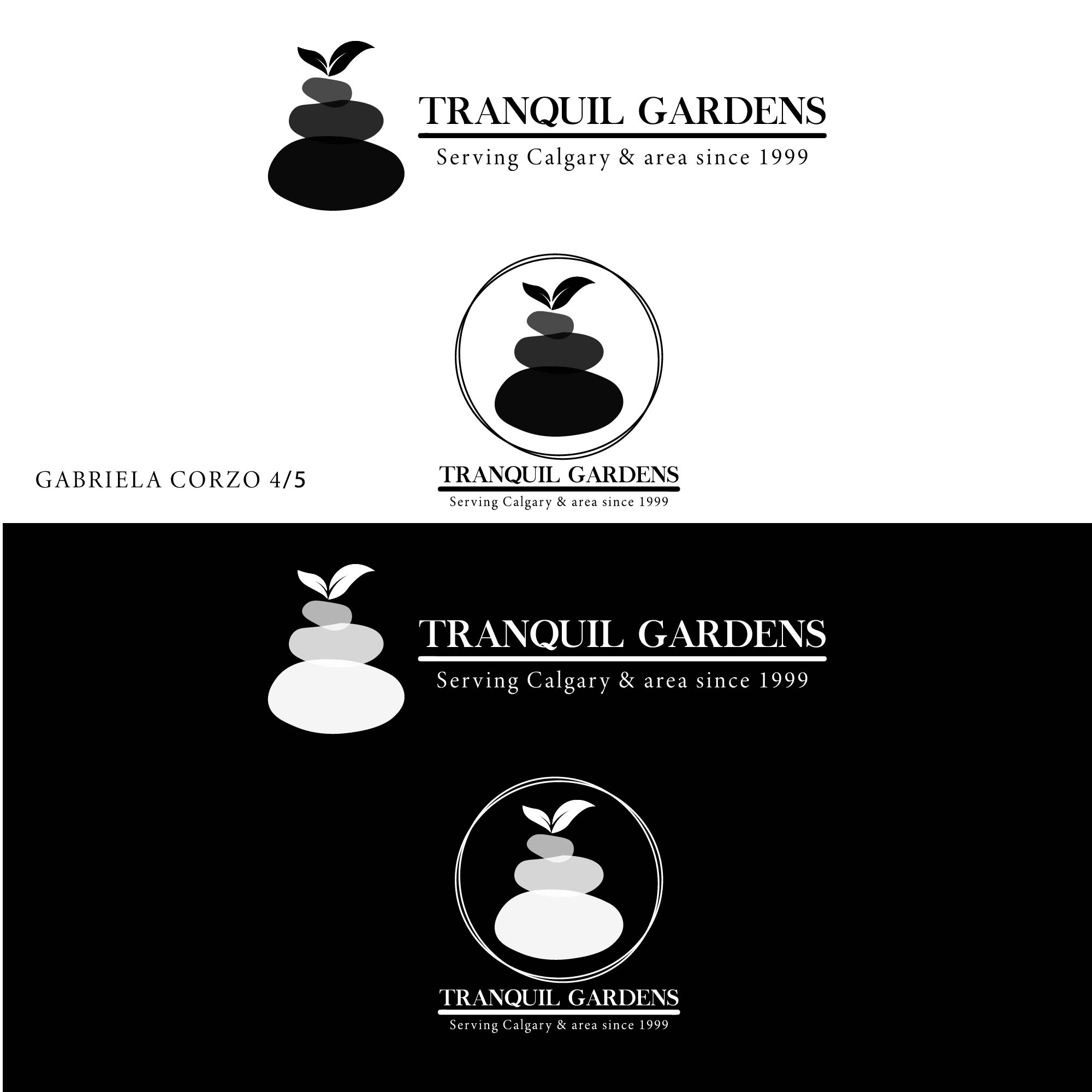 Logo Design by GAB.COR for Tranquil Gardens | Design #24079457