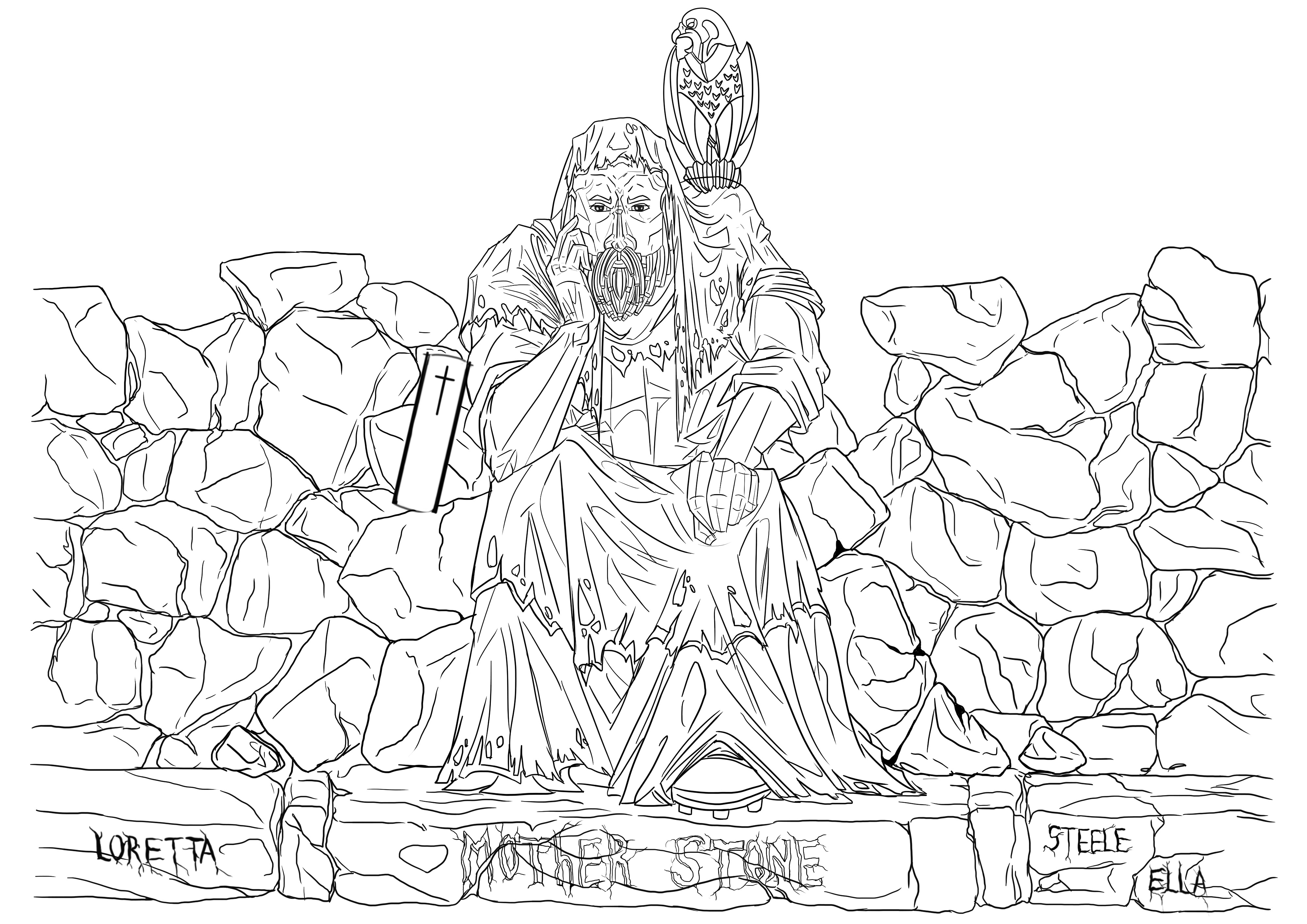 Illustration Design by BlueJay Artwork for this project | Design #24220980