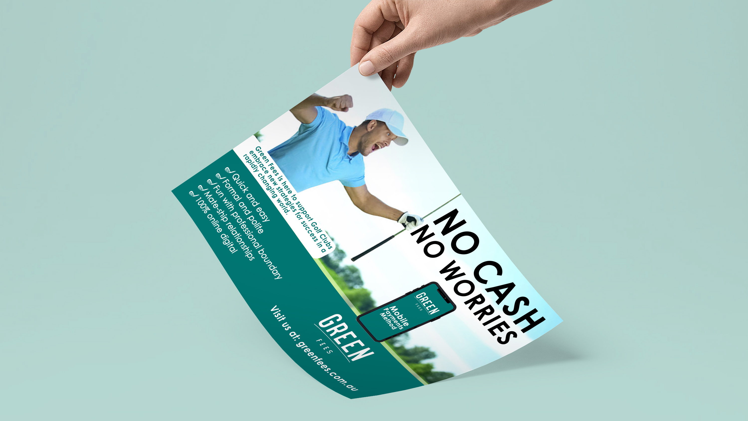 Poster Design by markgraphics.ja for Green Fees Australia | Design #24055036