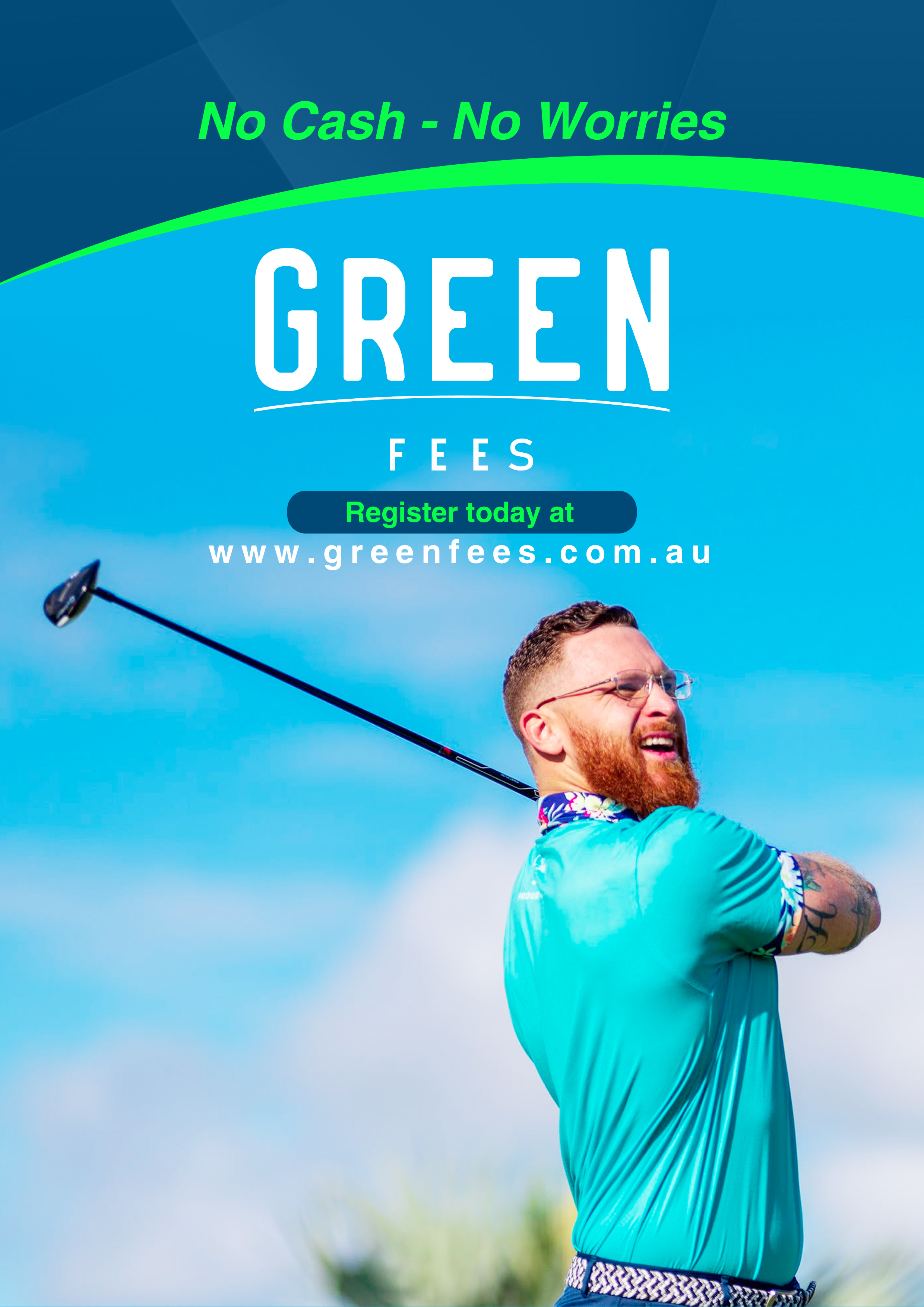 Poster Design by doodlebag for Green Fees Australia | Design #24026419