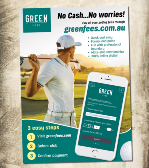 Poster-Design von j.allosso für Green Fees Australia | Design #24095782