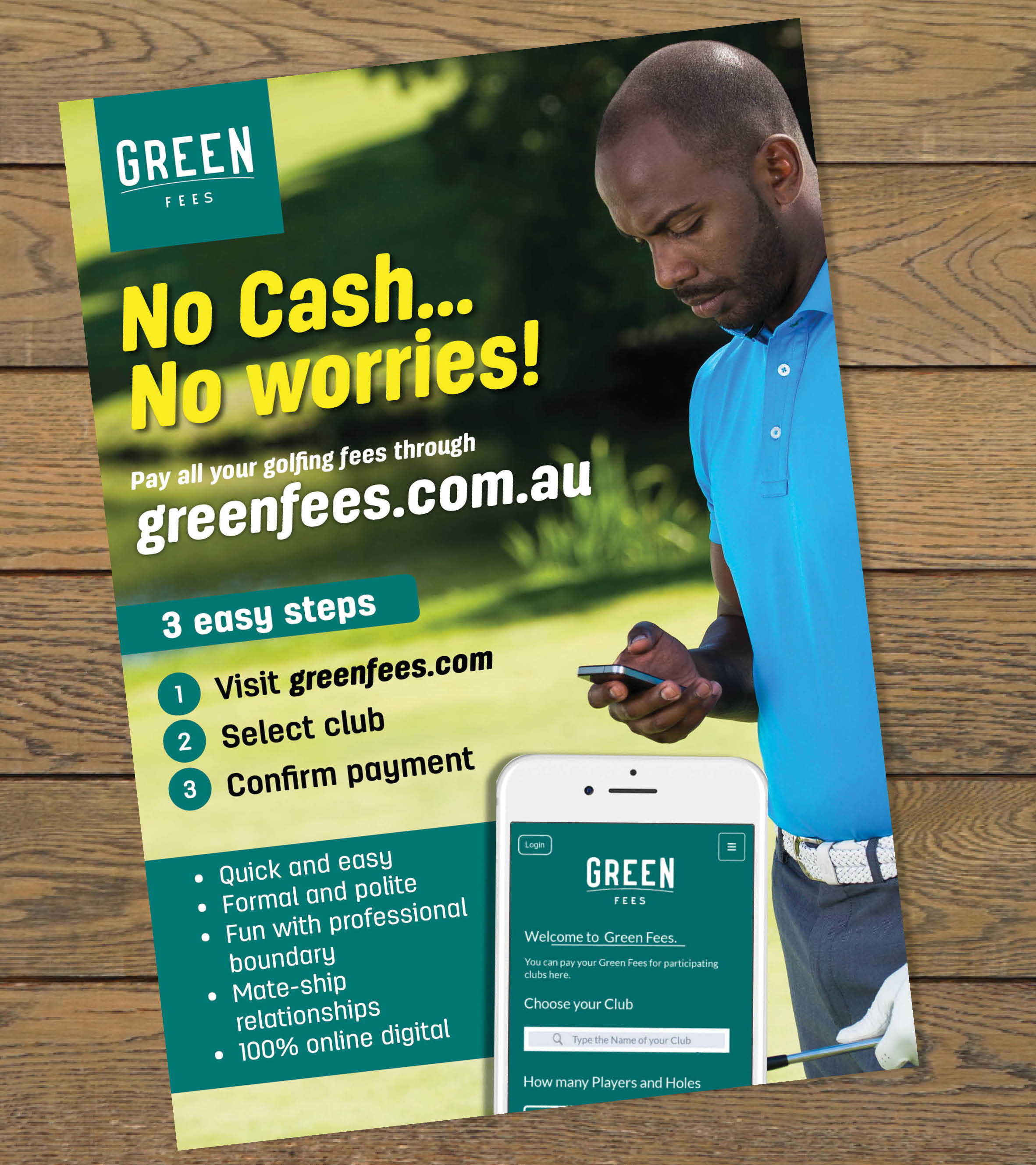 Poster Design by j.allosso for Green Fees Australia | Design #24095784