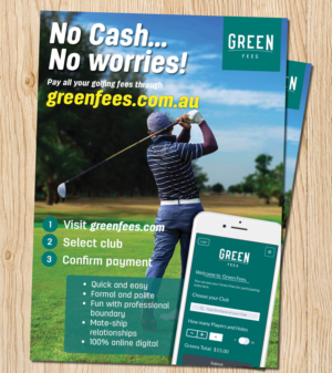 Poster Design by j.allosso for Green Fees Australia | Design: #24095789