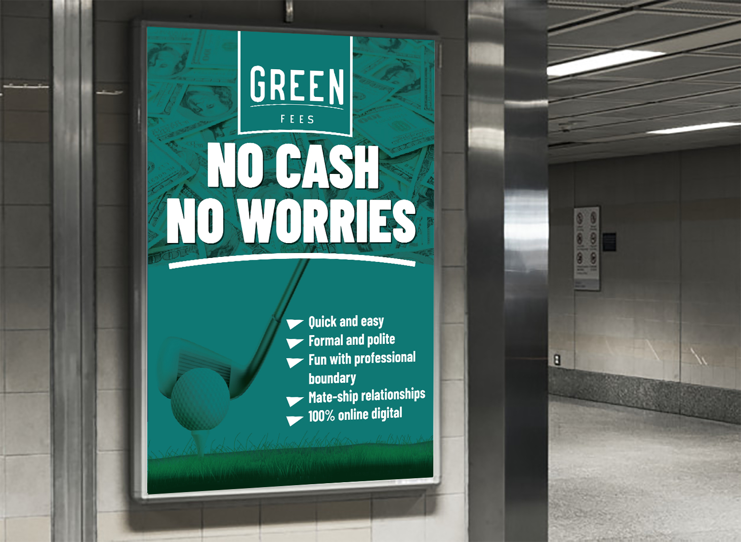 Poster Design by Deziners Zone for Green Fees Australia | Design #24027567