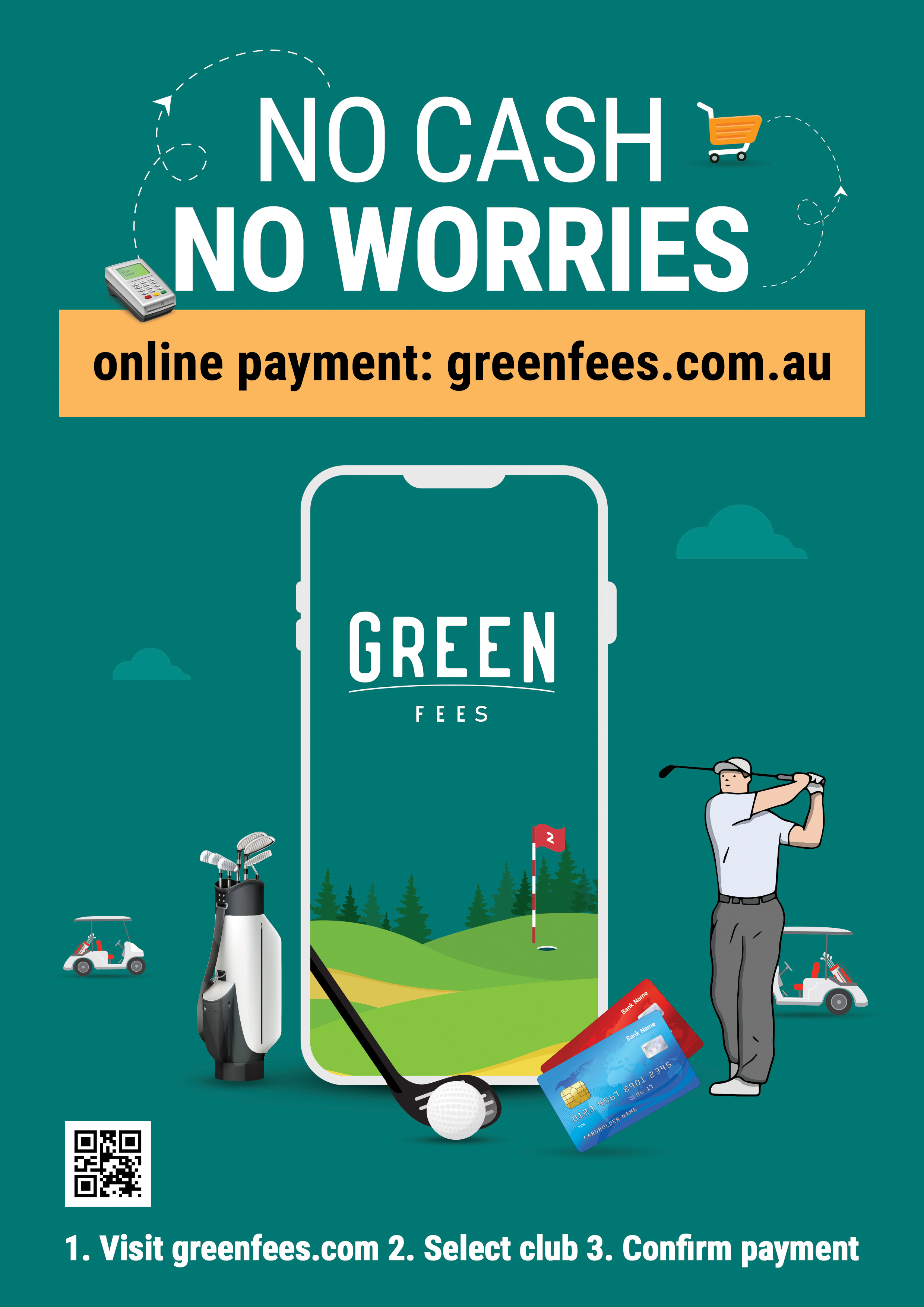 Diseño de Póster por naynachauhan06 para Green Fees Australia | Diseño #24073814