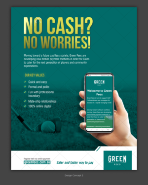 Poster Design by D Creative for Green Fees Australia | Design: #24062496