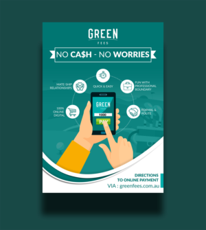 Poster Design by RGraphic for Green Fees Australia | Design: #24062620