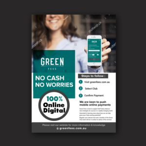 Poster Design by Schöpfer for Green Fees Australia | Design: #24070561