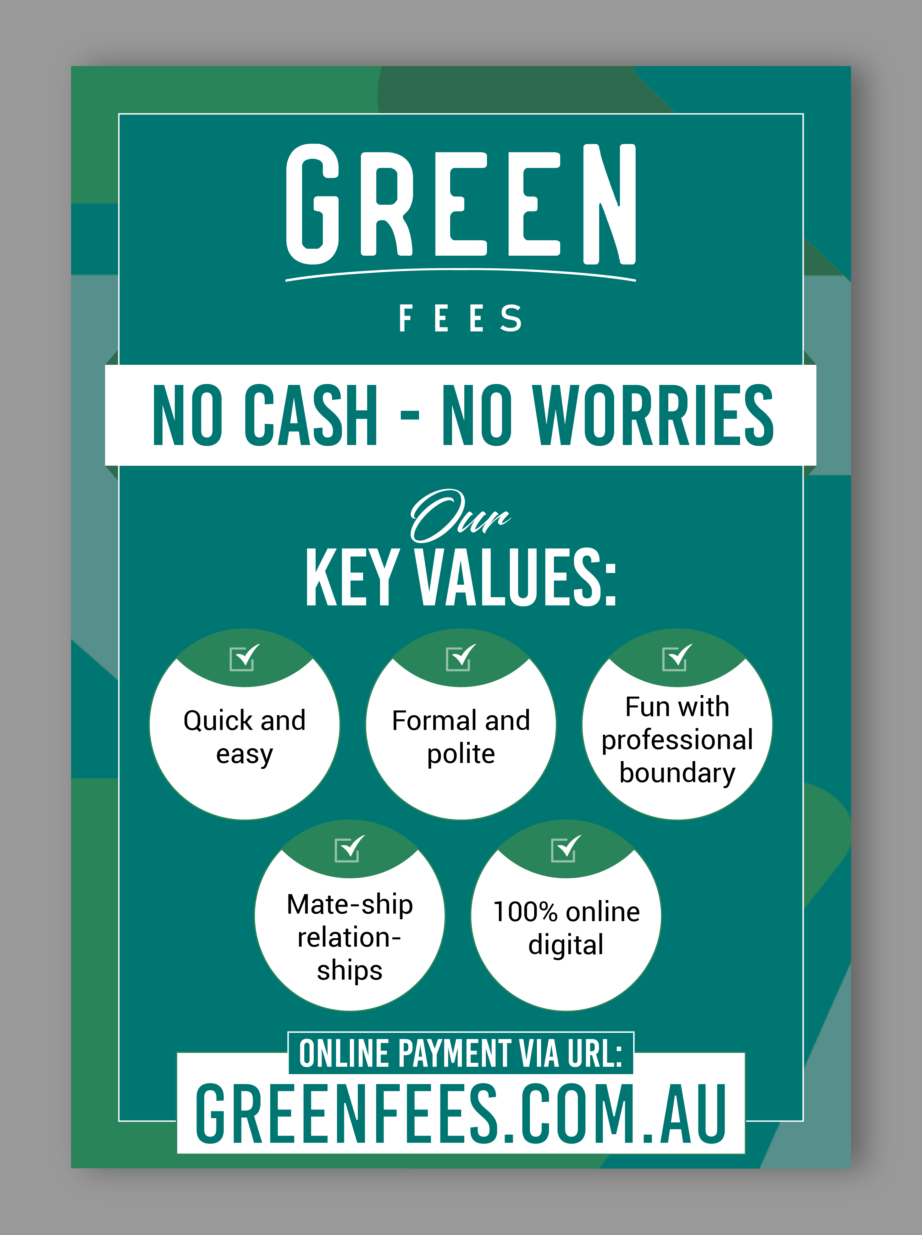 Diseño de Póster por Titan Solbiz para Green Fees Australia | Diseño #24062466