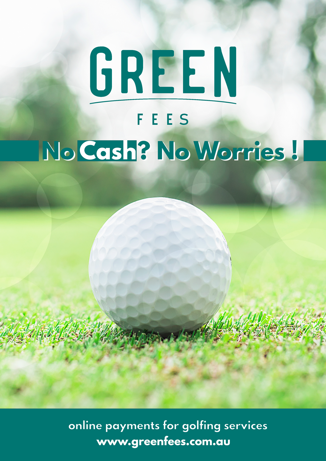 Diseño de Póster por eiffeatuoil para Green Fees Australia | Diseño #24065949