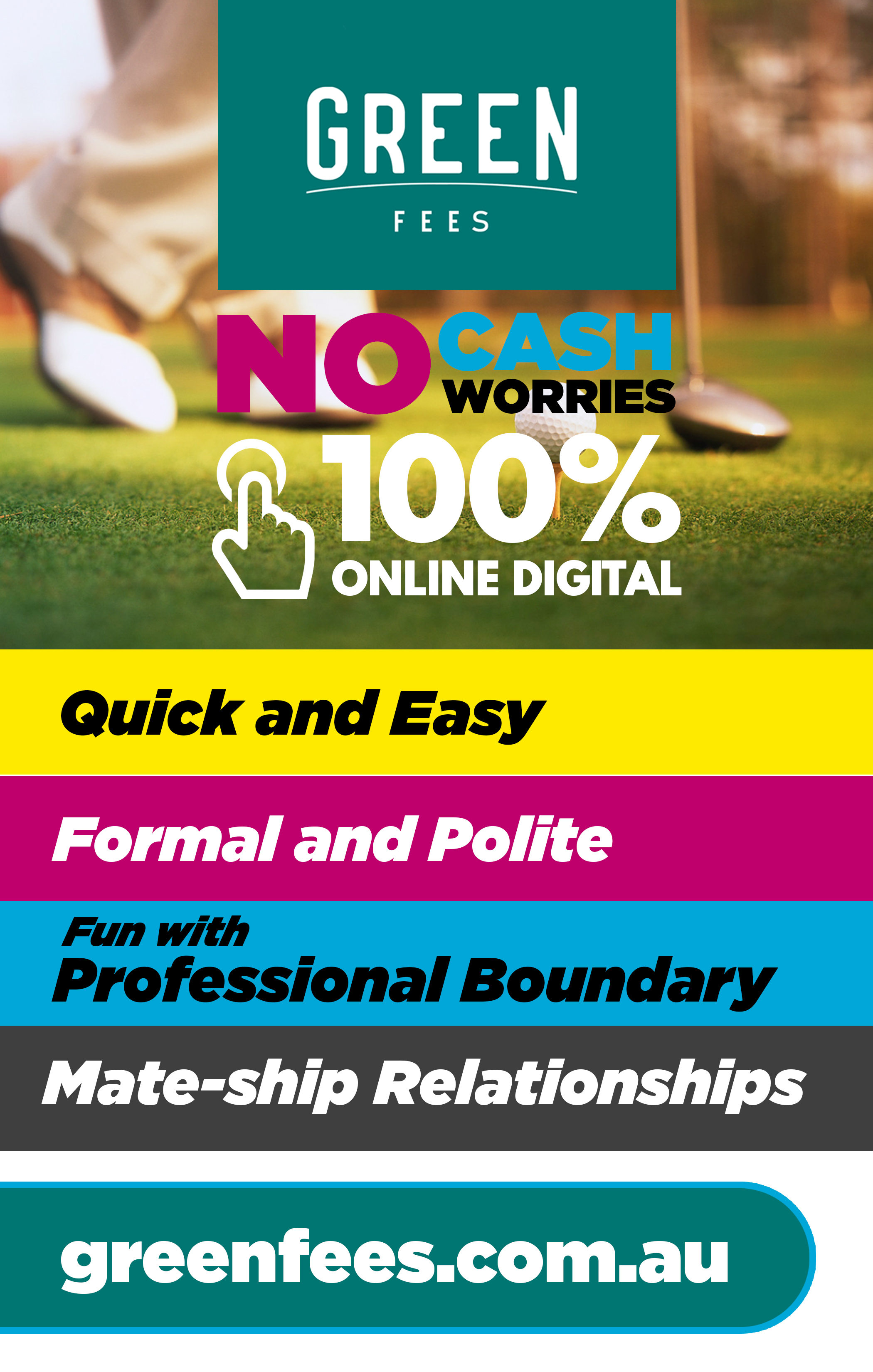 Poster Design by jancon 2 for Green Fees Australia | Design #24024525