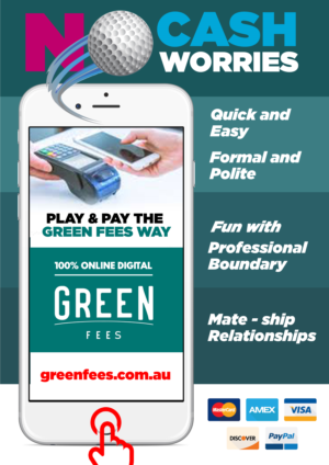 Startup online payment business - Sporting / Golf, Green Fees payment | Poster Design by jancon 2
