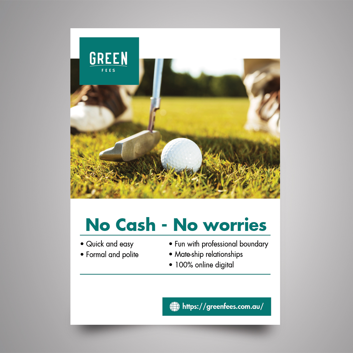 Poster Design by LamDinh for Green Fees Australia | Design #24026645