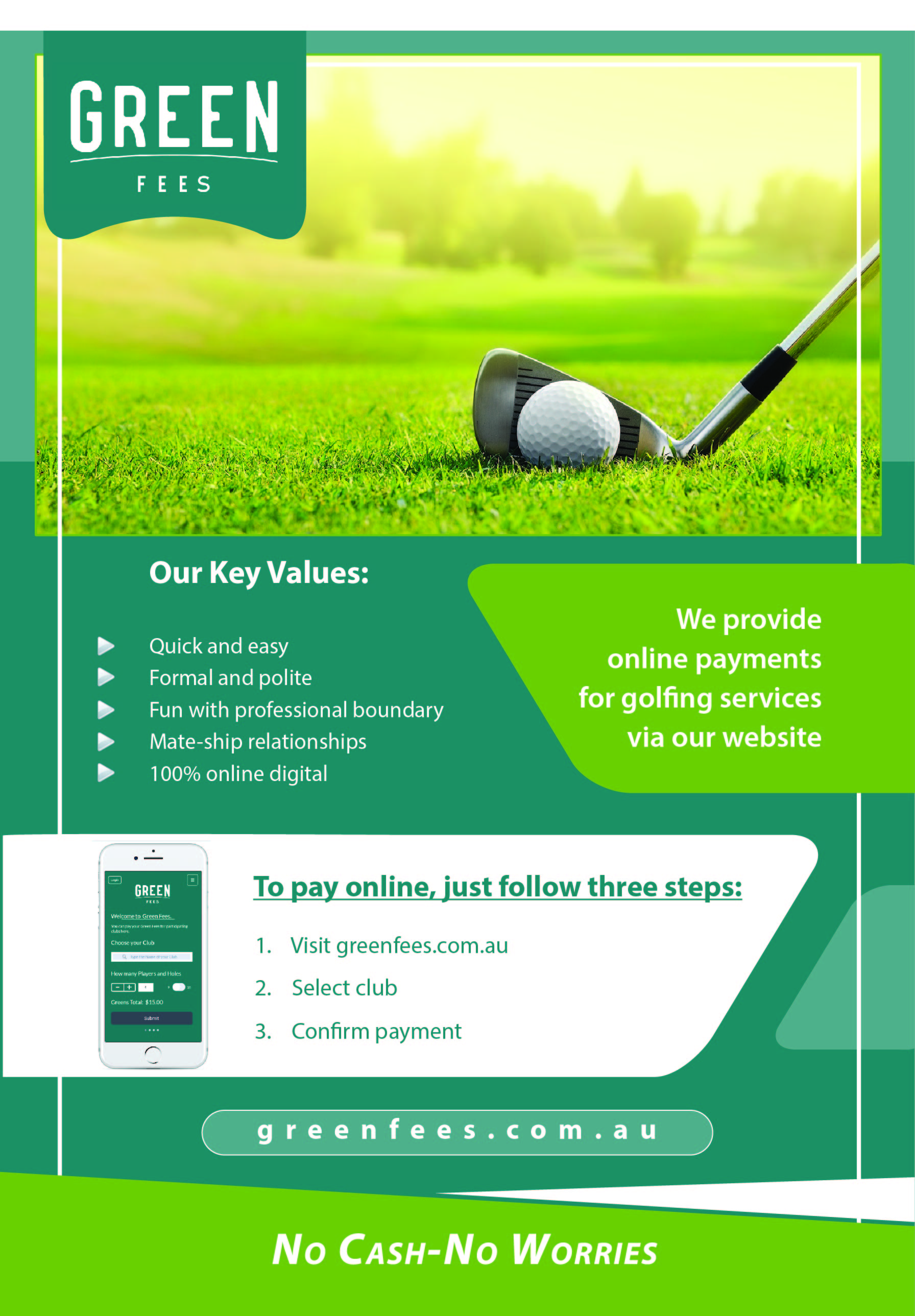 Design de Poster par Bidita Saha pour Green Fees Australia | Design #24075881