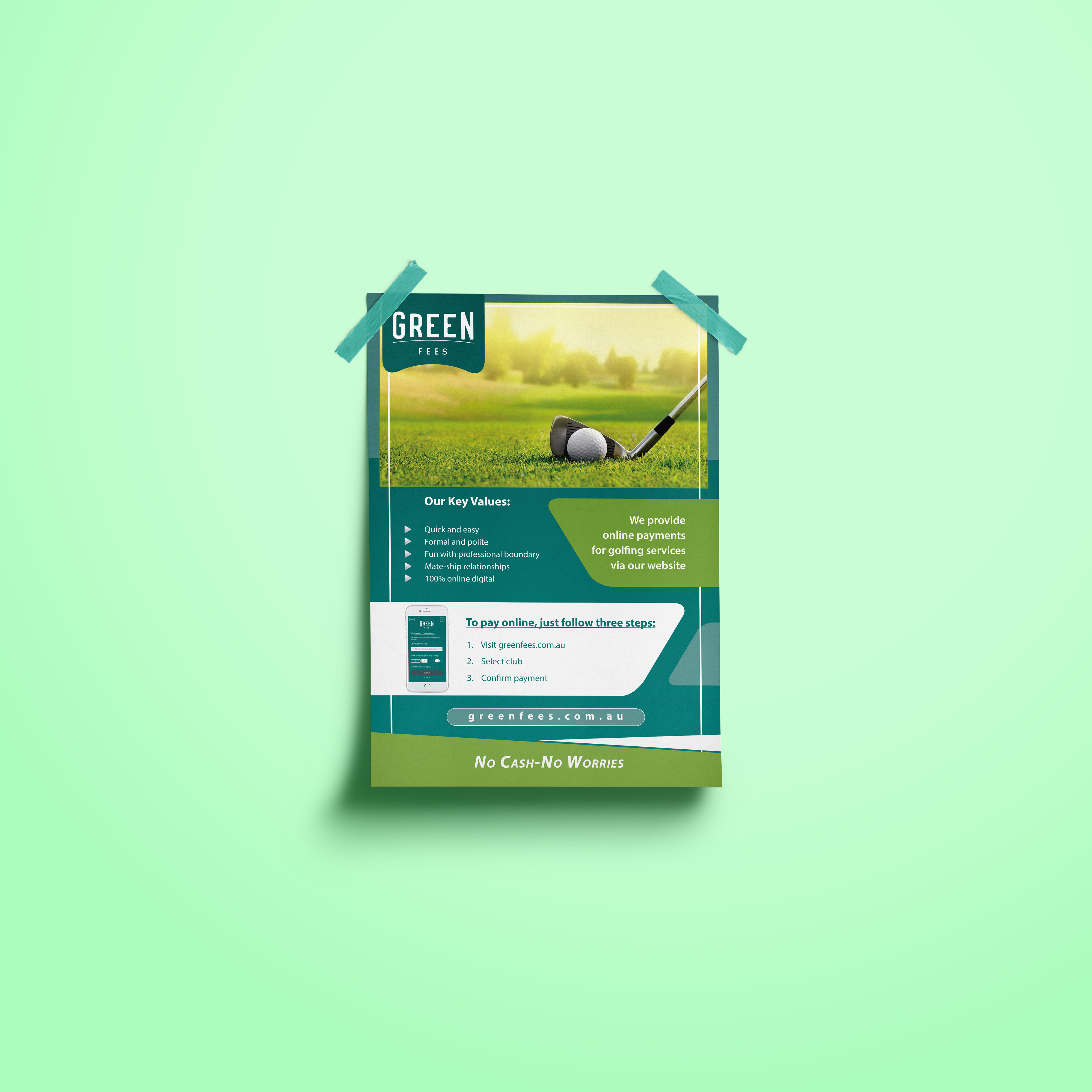 Poster Design by Bidita Saha for Green Fees Australia | Design #24075891