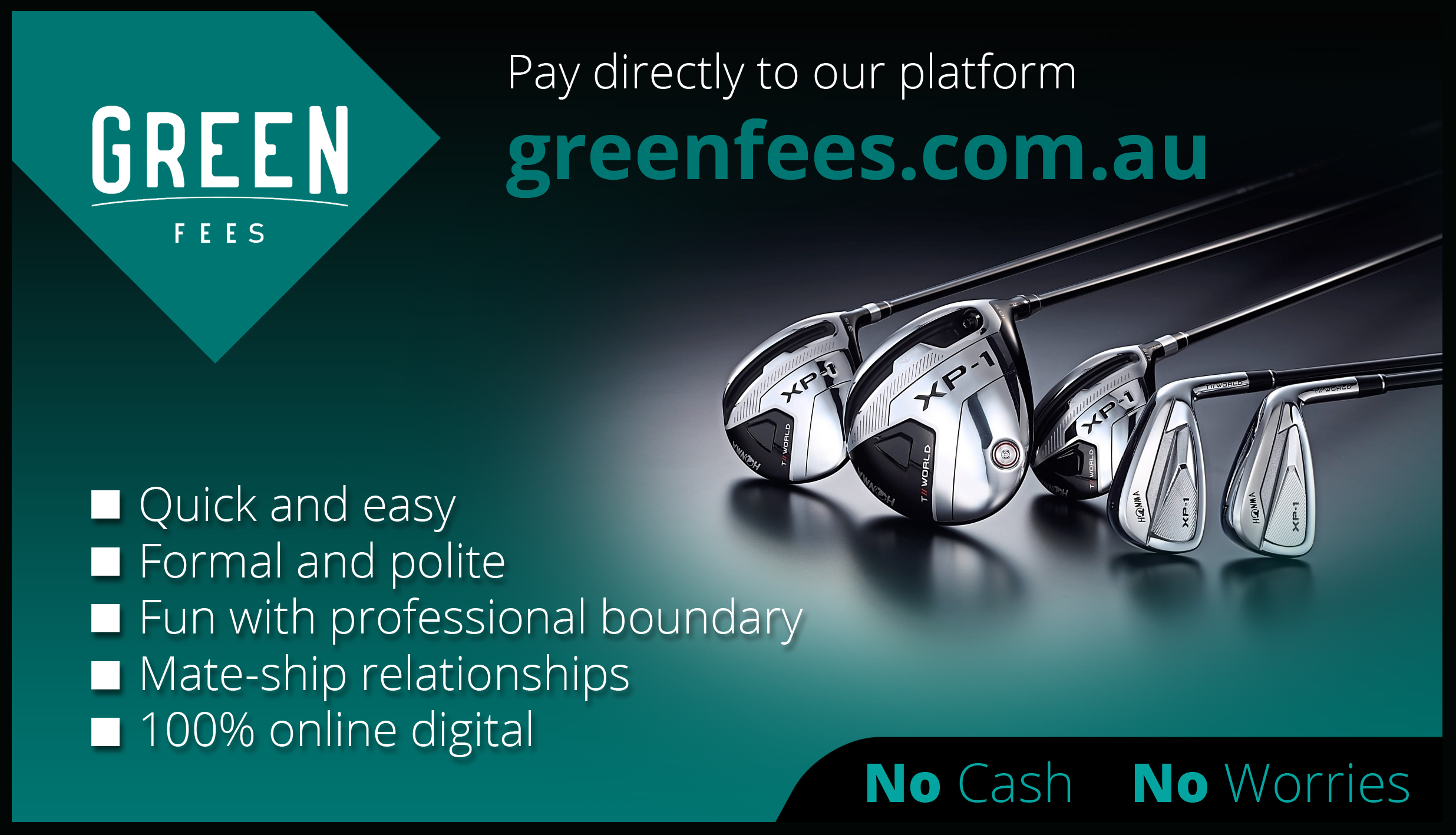 Poster Design by oasegrafis for Green Fees Australia | Design #24046987
