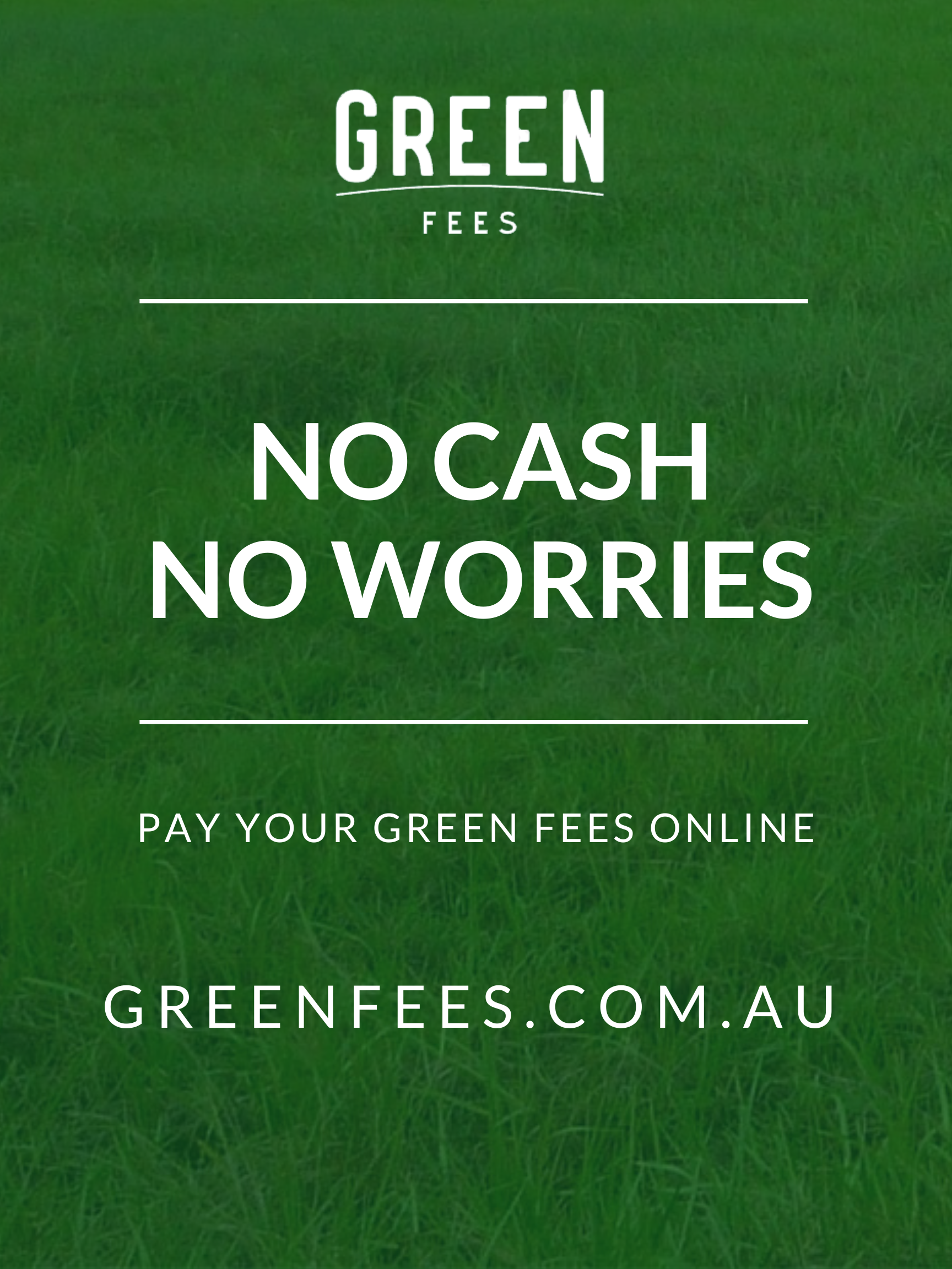Poster Design by SimpleDesigns2020 for Green Fees Australia | Design #24062012