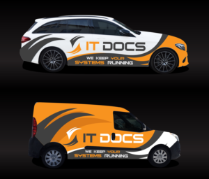 Car Wrap-Design von ArtyFive DesignStudio für IT Docs GmbH | Design #24077334