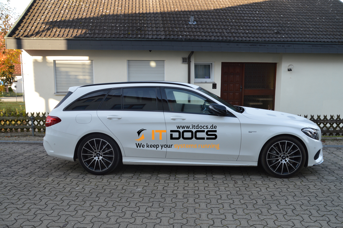 Car Wrap-Design von Triple22A für IT Docs GmbH | Design #24075808