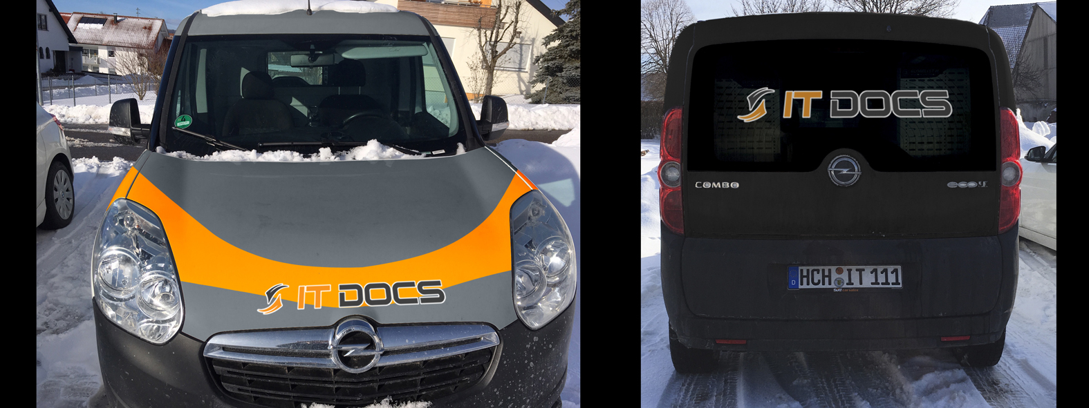 Car Wrap-Design von Fierro für IT Docs GmbH | Design #24048517