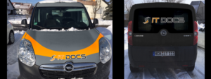 Car Wrap-Design von Fierro für IT Docs GmbH | Design: #24048517