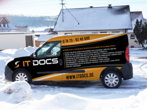Car Wrap-Design von Pictorial für IT Docs GmbH | Design #24043684