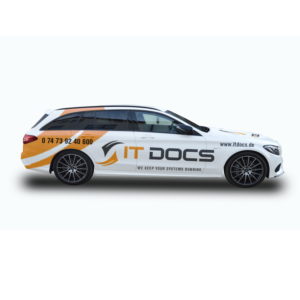 Car Wrap-Design von DGwarrior für IT Docs GmbH | Design: #24046583