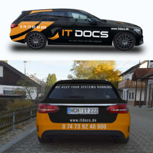 Car Wrap-Design von DGwarrior für IT Docs GmbH | Design: #24075136