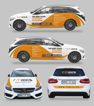 Car Wrap-Design von SD WEBCREATION für IT Docs GmbH | Design #24079605