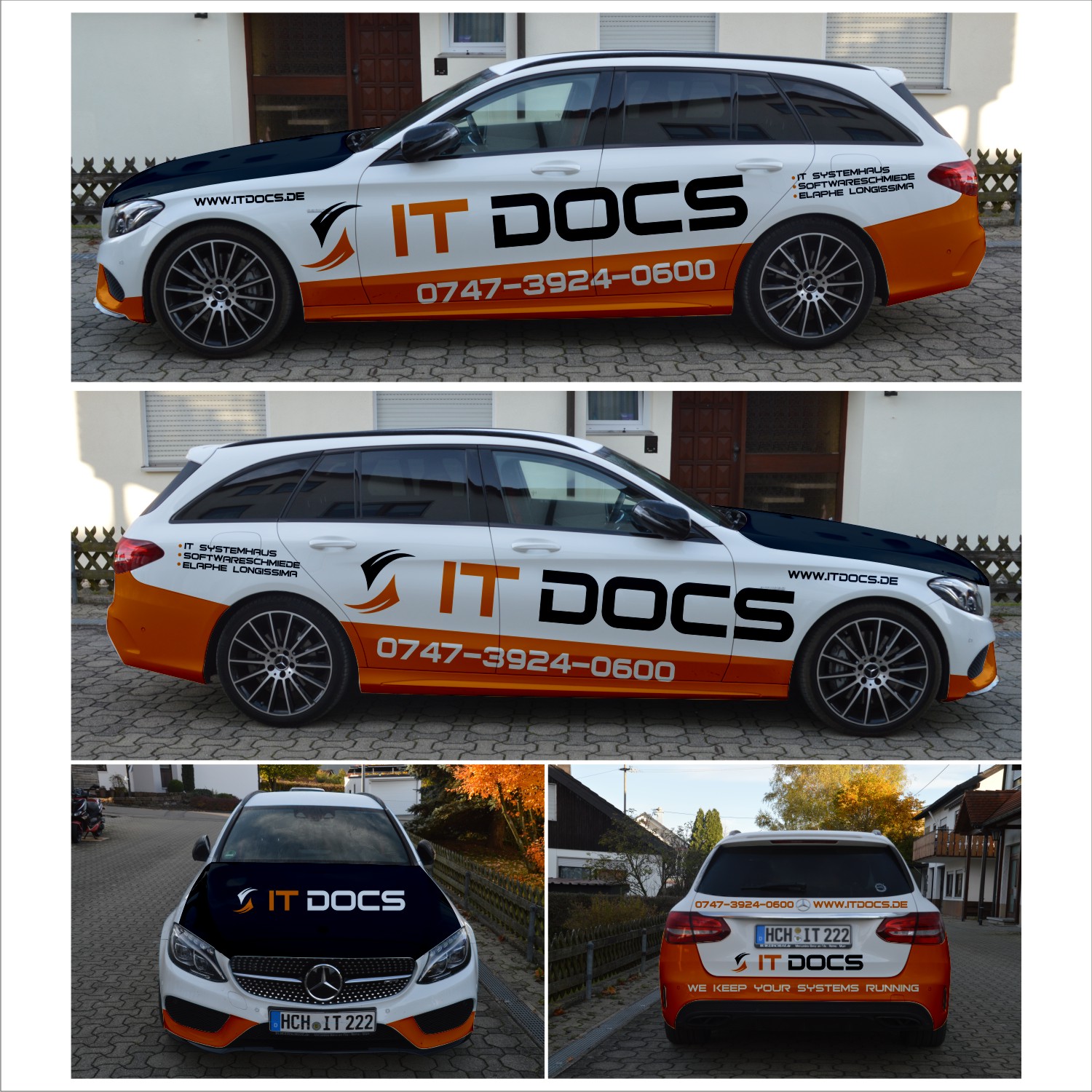 Car Wrap Design by DG+ for IT Docs GmbH | Design #24027082