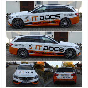 Car Wrap-Design von DG+ für IT Docs GmbH | Design #24027163