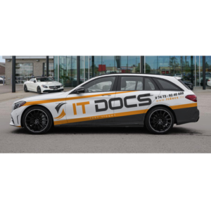 Car Wrap-Design von Yoga Tri für IT Docs GmbH | Design: #24067391