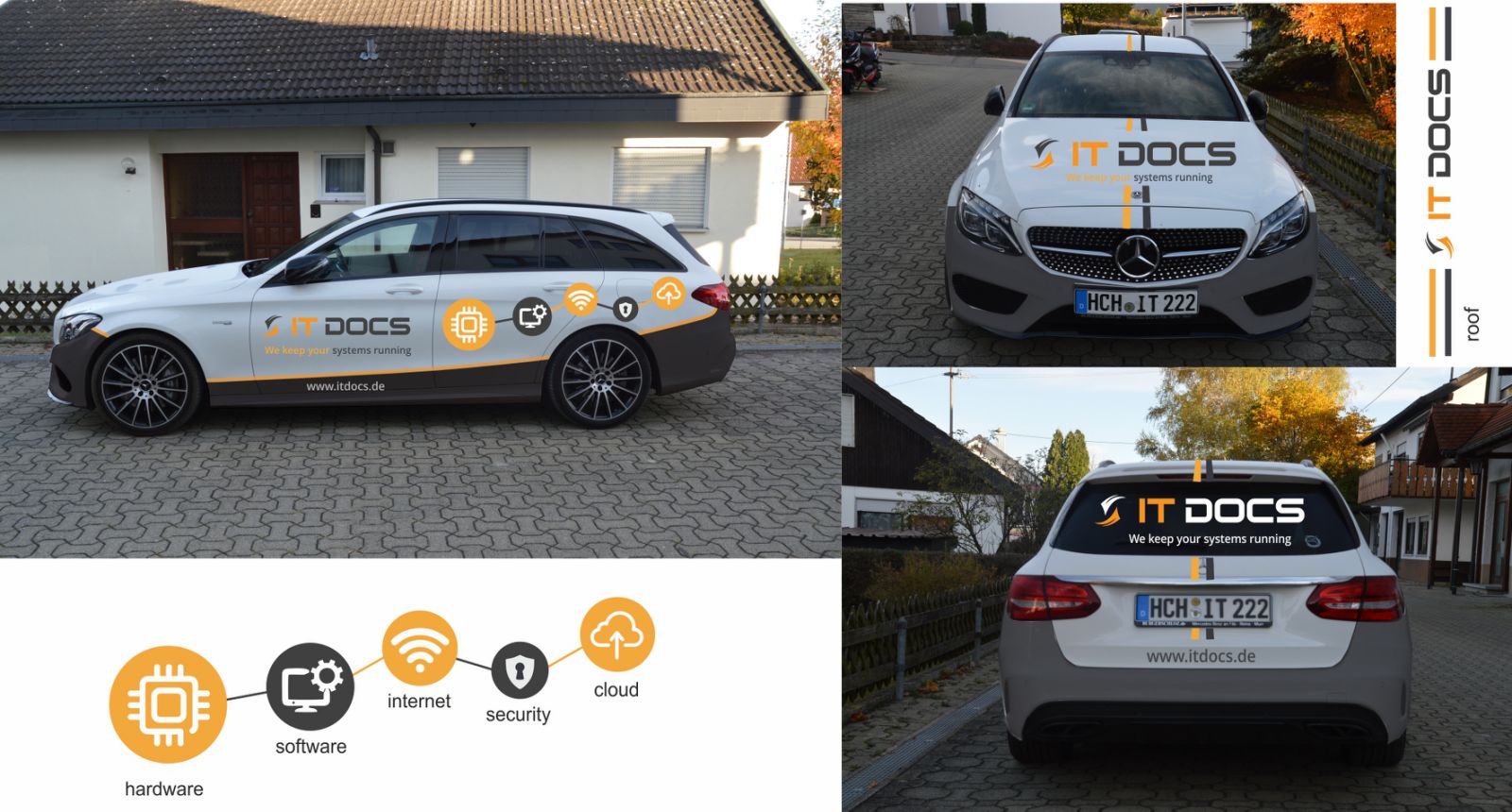 Car Wrap-Design von Studio Heather für IT Docs GmbH | Design #24082461
