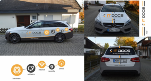Car Wrap-Design von Studio Heather für IT Docs GmbH | Design: #24082461