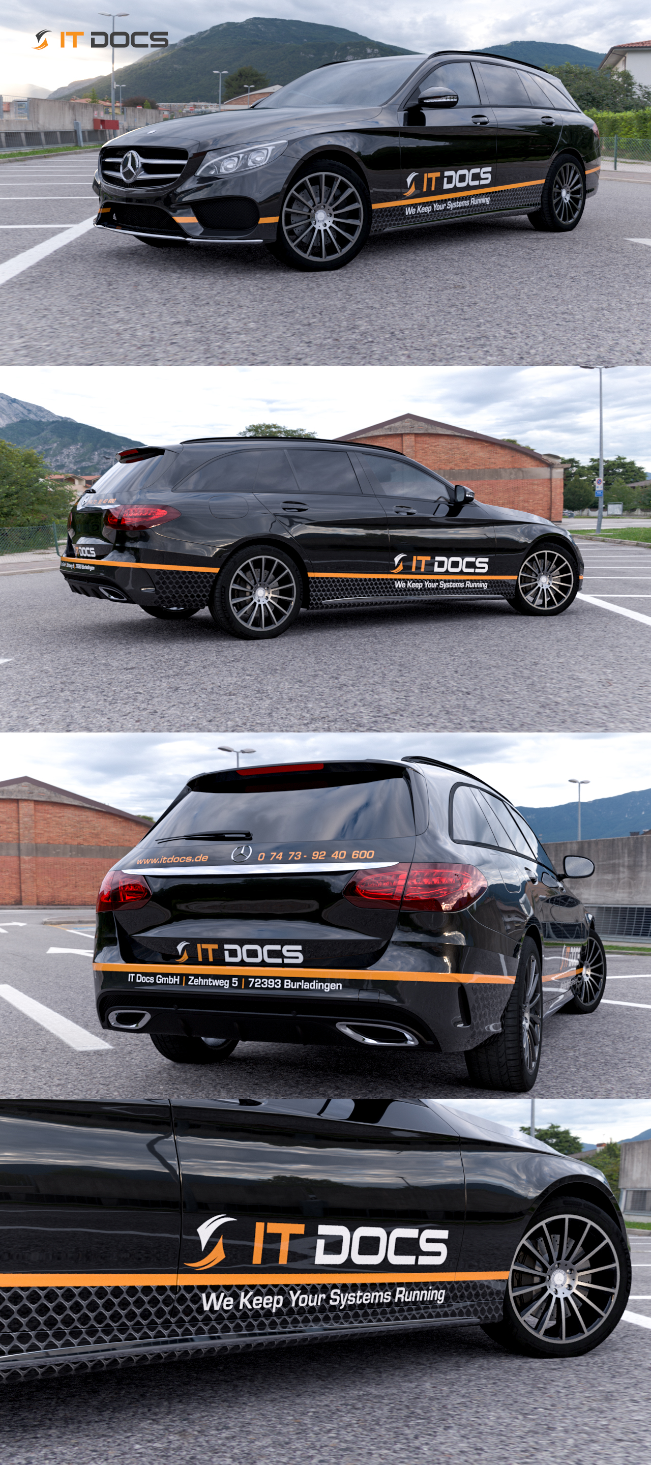 Car Wrap-Design von My Idea Studio für IT Docs GmbH | Design #24072704