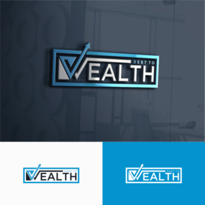 Debt to Wealth | Logo Design by LeaAus