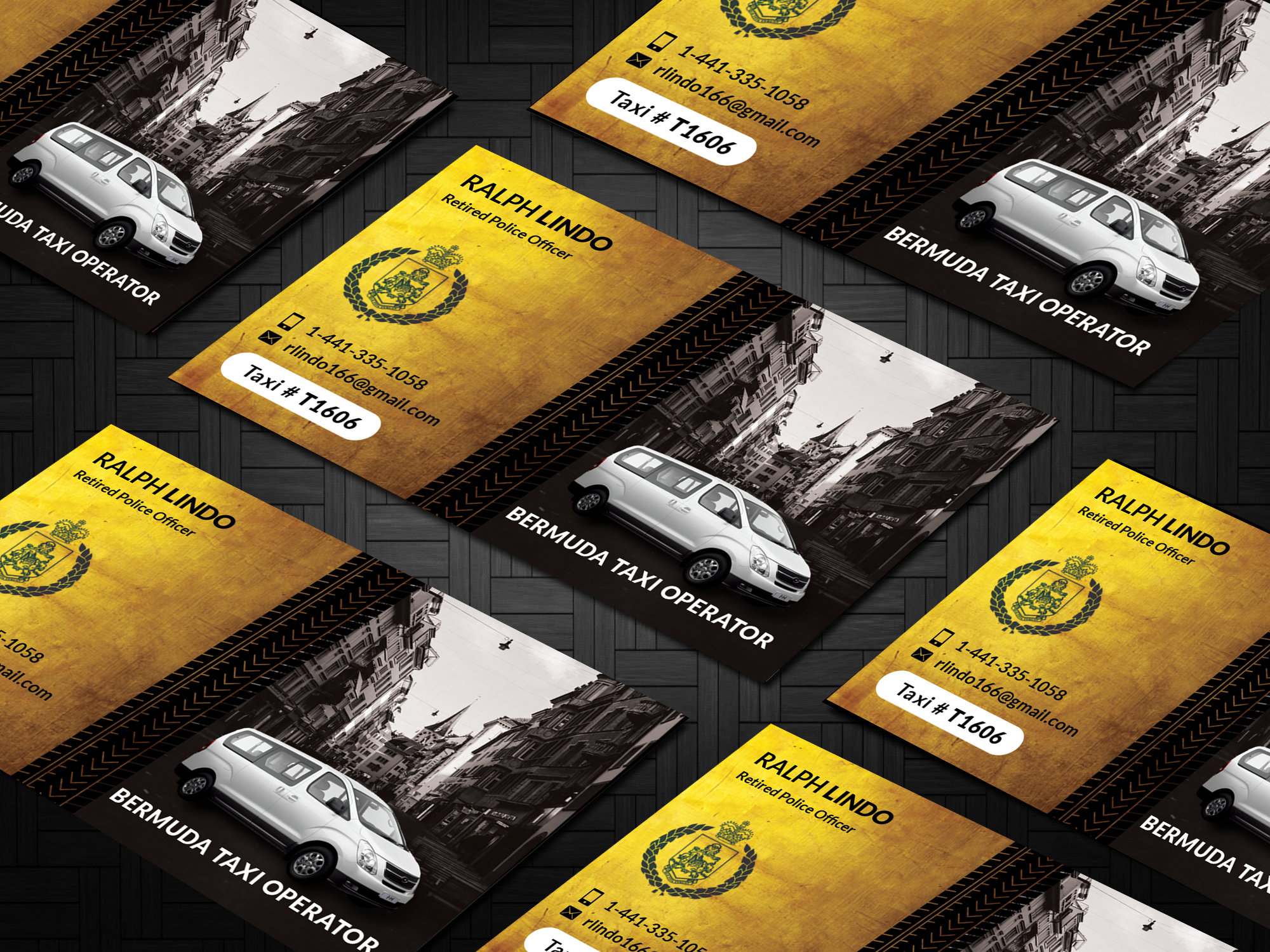 Business Card Design by  Artman for Neil Lindo | Design #24036731