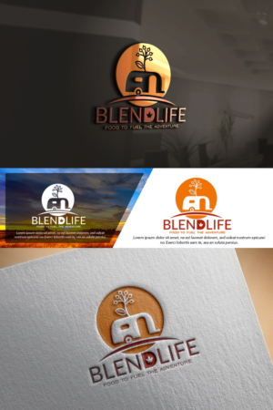 Blendlife / Food to Fuel the Adventure | Logo Design by damian