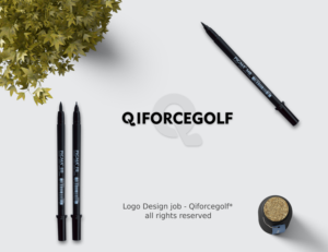 Can be with or without text (Qiforcegolf) would be perfect if both possible | Logo Design by Mimi & Max