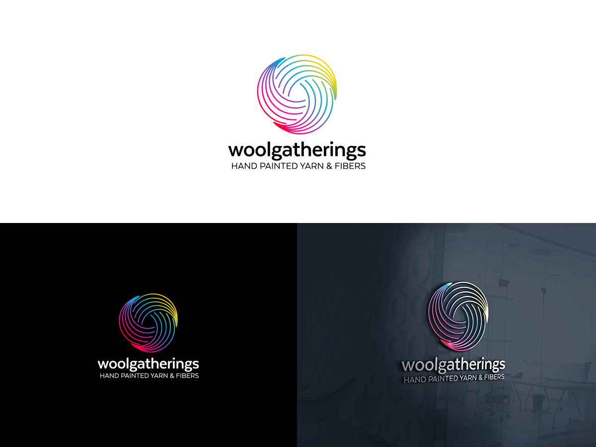 Logo Design by Slant Line Media for Woolgatherings | Design #24044862