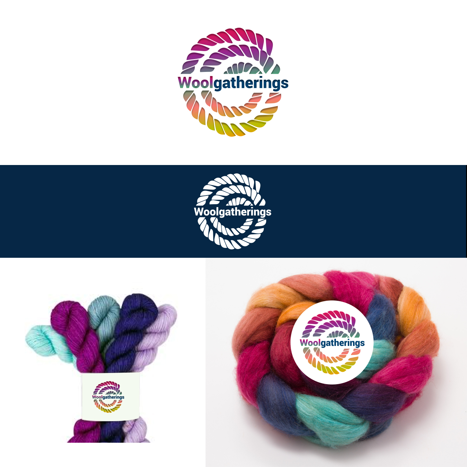 Logo Design by Maxo-Biz for Woolgatherings | Design #24026951