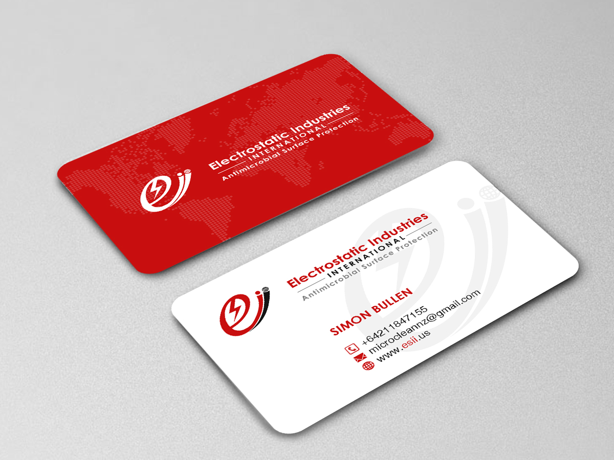 Diseño de Tarjeta de Presentación por Creations Box 2015 para MicroClean Limited | Diseño #24029431