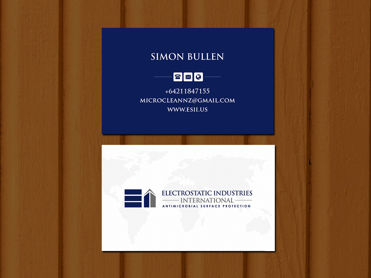Diseño de Tarjeta de Presentación por Creations Box 2015 para MicroClean Limited | Diseño #24029449
