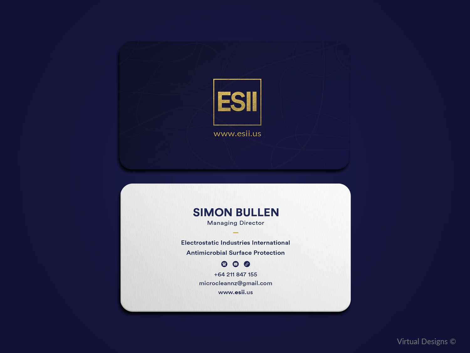Business Card Design by SyncFuse™ Solutions for MicroClean Limited | Design #24079979