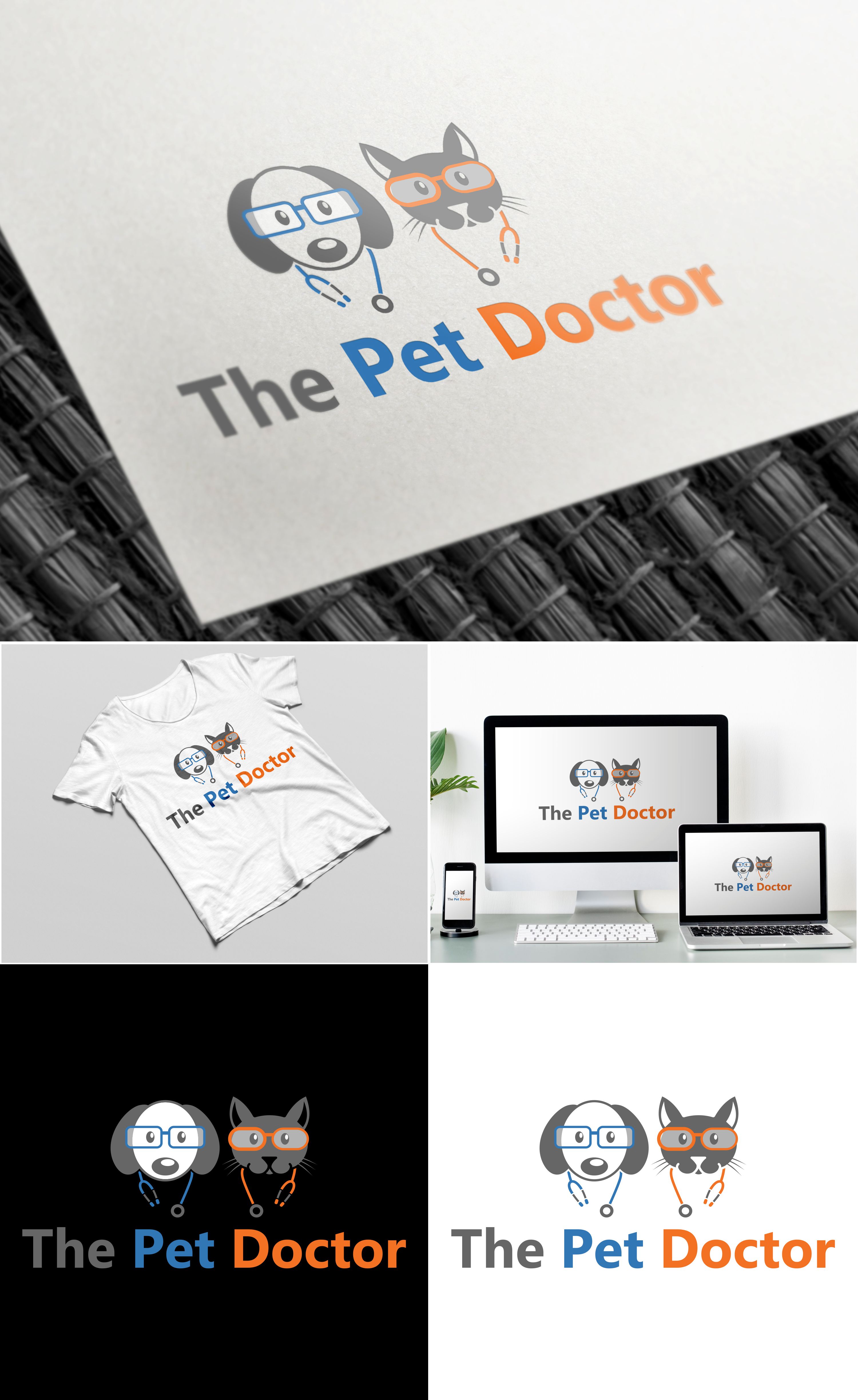 Logo Design by Nicolene Barnard for The Pet Doctor | Design #24035103