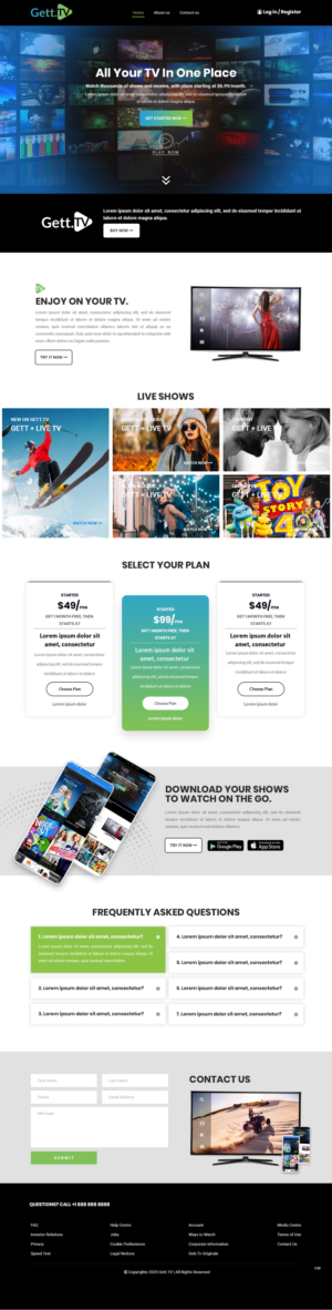 Web Design by pb for Point Dume Limited | Design: #24046145